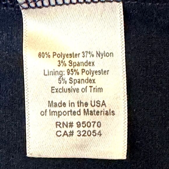 Vintage Anthro Weston Wear Lace Long Pencil Skirt Sz S/M - Picture 6 of 6